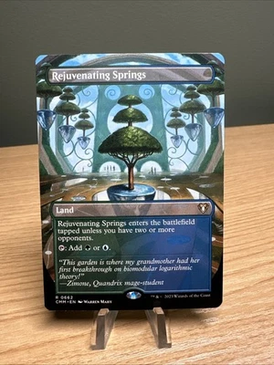 Rejuvenating Springs (Borderless) 662 (NM) Commander Masters CMM Magic MTG fresh - Image 1 of 2