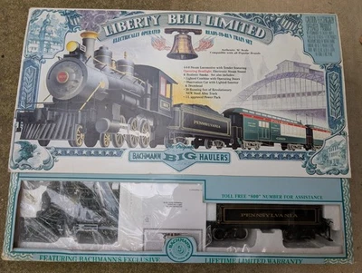 G Scale Liberty Bell Limited Bachmann Big Haulers 4-6-0 Train Set 95% CIB - Image 1 of 4