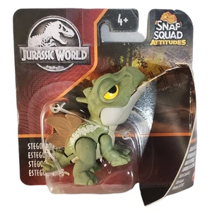 Jurassic World Snap Squad Attitudes Stegosaurus Dinosaur GXW60 GXW58 - Picture 1 of 5