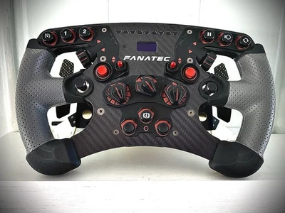Fanatec Formula V2.5X + Podium Paddle Module + QR2 | Custom Pinapple Grips - Image 1 of 3