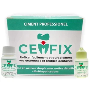 Nouveau produit dentaire pour refixer couronnes et bridges dentaires-Fixation - Imagen 1 de 5