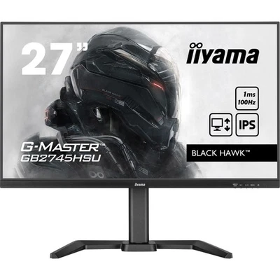iiyama Gaming-Monitor G-Master GB2745HSU-B1, Black Hawk, Schwarz, #35880025 - Bild 1 von 4