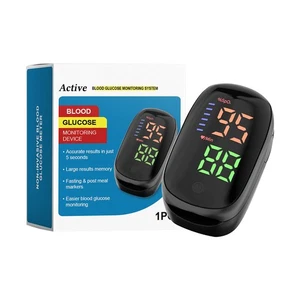 No invasivo para medidor de oxígeno-monitor de glucosa oxímetro de pulso dispositivo de punta de dedo - Imagen 1 de 10