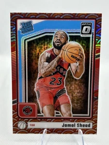 2024-25 Donruss Optic Jamal Shead Rated Rookie Holo RC #296 Raptors - Picture 1 of 2