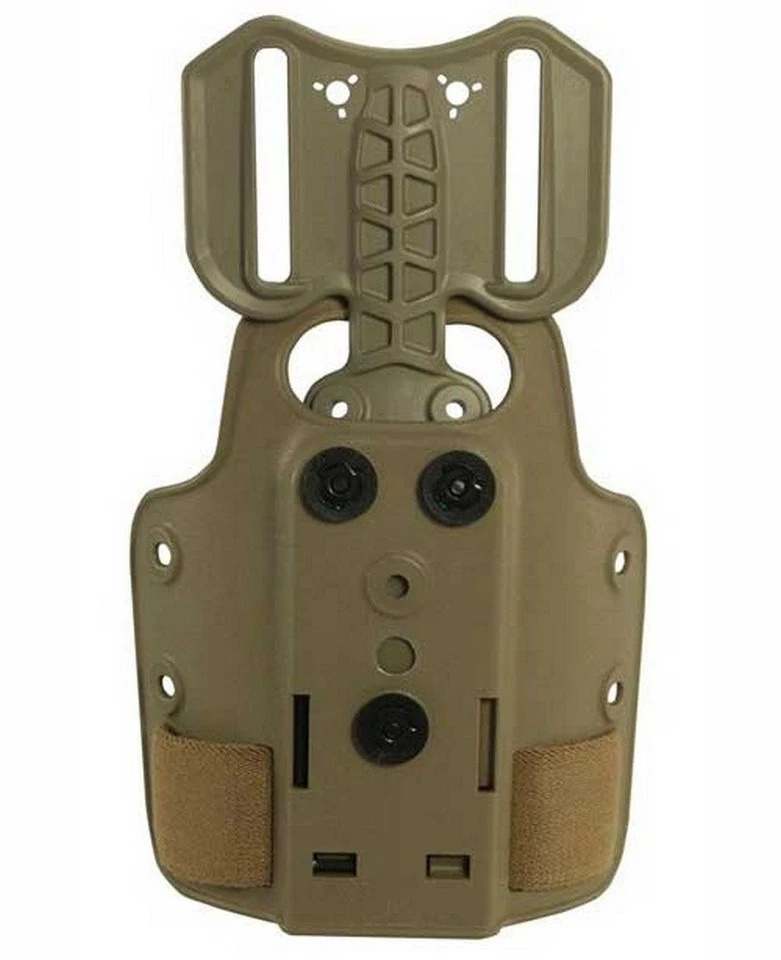 Safariland 6004-25-55 Single Strap Leg Shroud with Drop Flex Adapter (DFA) - Brown