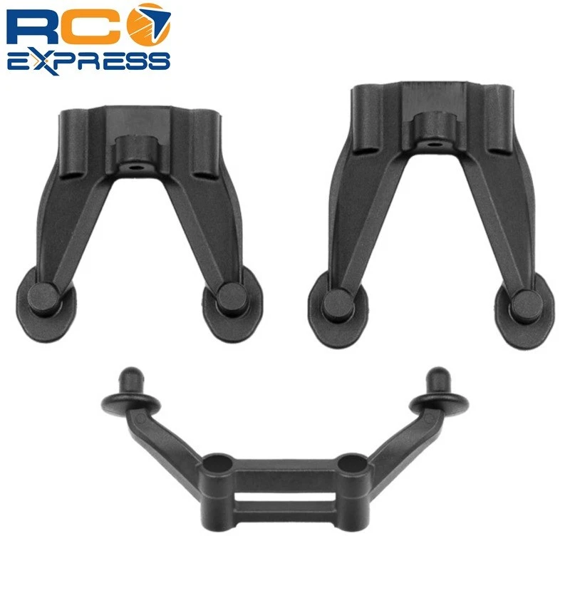 Soportes de carrocería delanteros y traseros Associated RC10T7 ASC71206 Foto 1 de 1