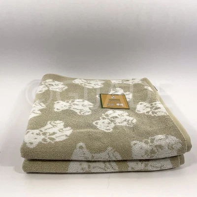 Toallas de baño Deborah Connolly Designs blancas tostadas Foto 1 de 4