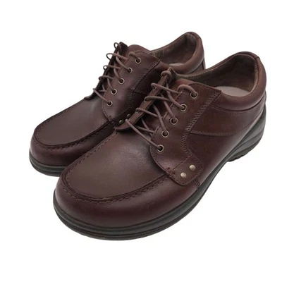 Zapatos informales Oxford de cuero marrón con cordones Dansko Wyatt (para hombres EU 43 US 9.5) Foto 1 de 4