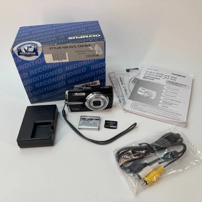 奥林巴斯 Stylus 1020 数码相机 小巧型 7 倍变焦 带 256MB XD 存储卡 — 第 1/4 张图片