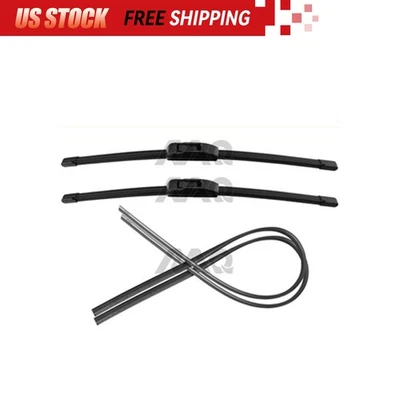  para Nissan Cube 2010-2014 2 x 20" escobillas limpiaparabrisas y 2 x 28" recargas adicionales de limpiaparabrisas Foto 1 de 4