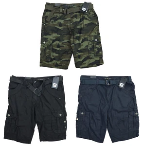 XRay Jeans 12" Inseam Cargo Pocket w/Matching Belt Men's Shorts NWT - Picture 1 of 7