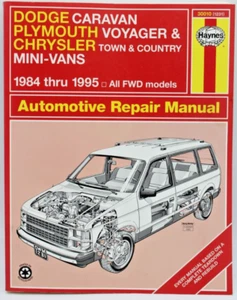 Haynes Auto Repair Manual #30010 Dodge Plymouth Chrysler Mini-Vans 1984-1995 VG - Picture 1 of 11
