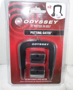 Odyssey Golf Putting Gates Training Aid Indoor/Outdoor Alignment Sticks 50, 60mm - Picture 1 of 2