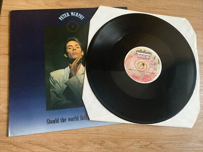 Peter Murphy Should the World Fail to Fall Apart UK 12" 1987 Beggars Banquet 179 - Image 1 of 4