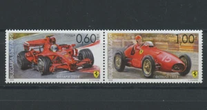 Par de estampillas Ferrari Racing MNH 2008 Se-tenant Bulgaria #4487 - Imagen 1 de 1