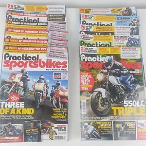 Practical Sports Bikes  Magazine Job Lot 2018 11 Issues Motorbikes