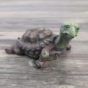 Magic Creations Turtle Resin Figure Small Indoor Outdoor Accent 4.5 x 2.5 In - Picture 1 of 9