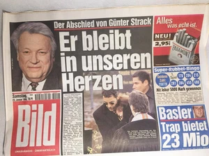 Bildzeitung vom 23.01.1999 * 18. 19. 20. Geburtstag Geschenk * Günter Strack - Picture 1 of 1