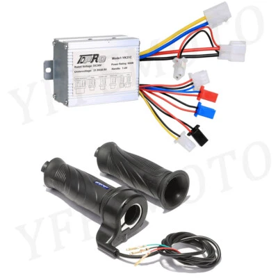 36V 500 Вт электрический скутер карта Trike ATV мотор щетка скорость контроллер с ручками - Изображение 1 из 4