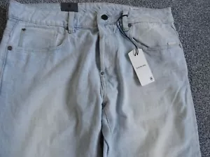 Vaqueros para hombre G-Star Raw 3301 Attacc rectos NUEVOS + ETIQUETAS - Imagen 1 de 8