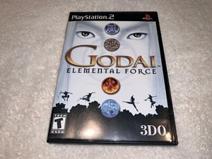 GoDai: Elemental Force (PlayStation 2, 2002) PS2 Black Label Complete Excellent! - Picture 1 of 6
