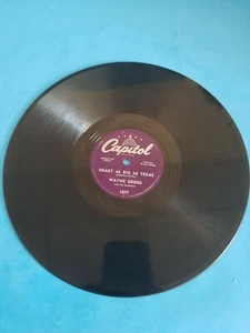 HEART AS BIG AS TEXAS/PUT THE LIGHTS OUT-WAYNE GREGG.COLUMBIA 78RPM - Picture 1 of 4