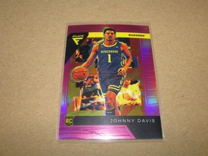 2022-23 PANINI CHRONICLES DRAFT FLUX PINK PRIZM JOHNNY DAVIS WIZARDS #7
