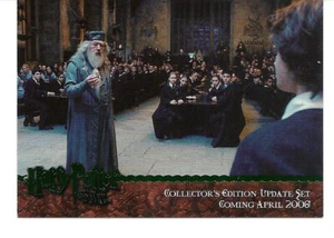 Harry Potter and the Goblet of Fire Update Green Foil Promo Card 01 - Picture 1 of 2