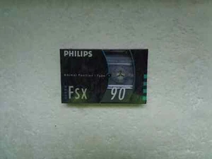 Vintage Audio Cassette PHILIPS FSX 90 * Rare From 1990 * - Photo 1/3