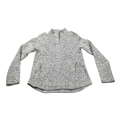 Sudadera Pullover Exterior Kyodan Mujer Gris Medio Polar Cuello Simulado Ropa Activa Foto 1 de 4
