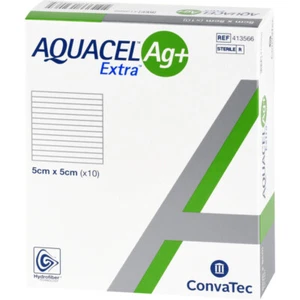 Aquacel Ag+ Extra , 5x5cm ,10Stck, REF 413566 - Bild 1 von 1