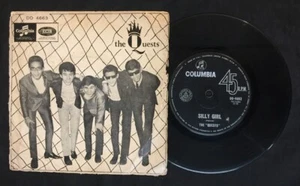 Columbia THE QUESTS Silly Girl English 7" 45rpm record DO 4663 E.M.I. Australia - Imagen 1 de 2