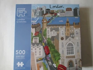 London by Carla Daly 500 Piece Jigsaw Puzzle New Sealed and Unopened. - Picture 1 of 2