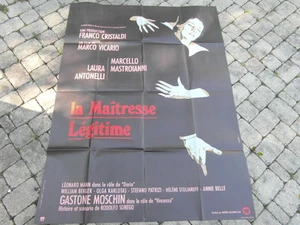 POSTER AFFICHE CINEMA EROTIC 70's LA MAITRESSE LEGITIME Mastroianni Antonelli - Picture 1 of 1