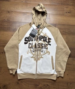 Sudadera con Capucha Southpole De Colección Stock Muerto Para Hombre Mediana Marrón Spellout Clásica Y2K - Imagen 1 de 8