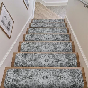 OJIA Stair Treads Non Slip Stair Runners for Wooden Steps Indoor, 15PCS 8"x30... - Picture 1 of 9