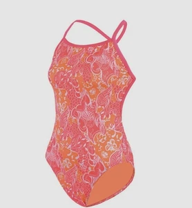 Traje de baño Dolfin Uglies Bellas Melón traje de baño de una pieza UPF 50+ talla 36 nuevo sin etiquetas - Imagen 1 de 9