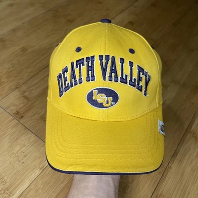 VTG Zephyr Z YOUTH Kids LSU Tigers Death Valley Arch Gold Adjustable Hat Cap - Image 1 of 4