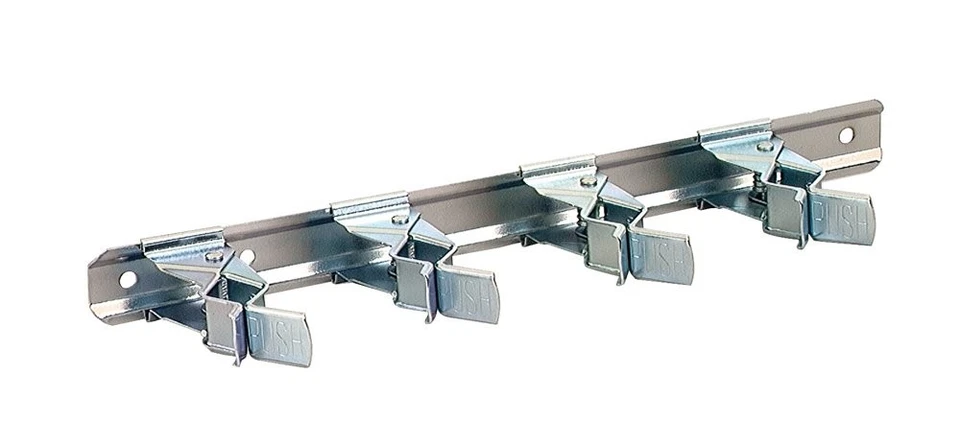 Barra organizadora de agarre de resorte deslizante Sg4 Foto 1 de 3