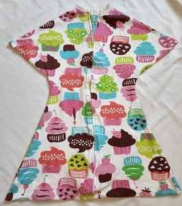 Sleeping Baby Zipadee Zip Cupcakes Sleep Sack Sz Small 3-6 Mo Transition Knit - Picture 1 of 2