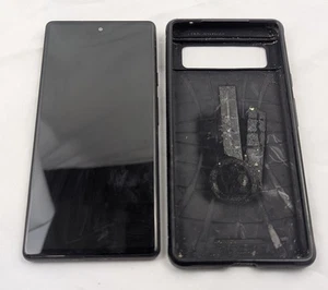 Google Pixel 6 - 128 GB - Stormy Black (UNLOCKED) PARTS OR REPAIR - Photo 1 sur 8