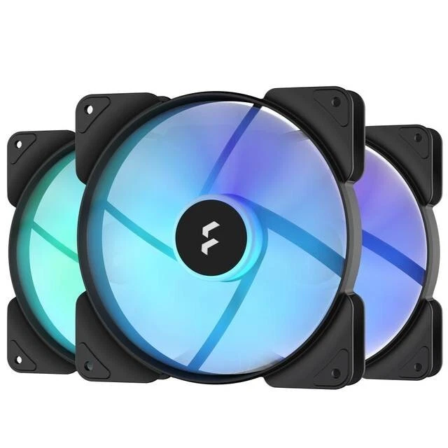 Fractal Design Aspect 14 RGB PWM 140mm 3-pack Computer Case Fan FD-F-AS1-1407 - Image 1 of 1