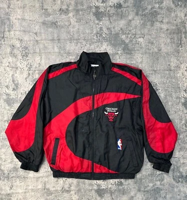 Vintage Pro Player Mens Chicago Bulls Wind Breaker - Size XL - Image 1 of 4