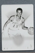 2013-14 Panini National Treasures 1/1 Printing Plate #57 Hal Greer A04 011