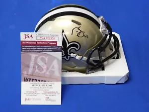 Darren Sproles JSA Authenticated Autographed New Orleans Saints Mini Helmet - Picture 1 of 4