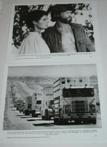 1978 CONVOY Movie Press 8x10 Promo Photograph 3 photos kris kristofferson - Picture 1 of 2