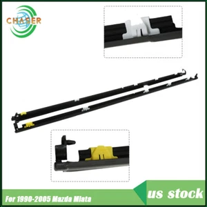 For 1990-2005 Mazda Miata Window Weatherstrip Seals L&R Door Glass NA01-58-810F - Picture 1 of 11