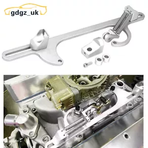 1× Throttle Cable Bracket For 4150 4160 Carburetor Throttle Cable Carb Bracket - Picture 1 of 11