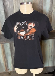 T-Shirt Kakegurui Jabami Let's Gamble Like Crazy Manga Anime SS schwarz L japanisch - Bild 1 von 4