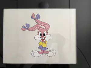 Warner Bros. Tiny Toons Adventures Original Production Cel of Babs Bunny - Picture 1 of 4